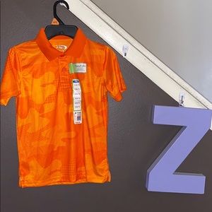 BOGO💙💙 Boys small 6/7 orange camo polo